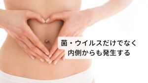 東洋医学では病気が起こる原因は「暑さや寒さ、病原菌など身体の外側からくる病気」と、「生活習慣やストレスなどの身体の内側から起こる病気」の二つがあると考えます。身体の外側からくる病気に対しては「免疫力を高める」ということは広く一般的に知られていますが、身体の内側から起こる病気に対しての免疫力についてはまだ広まっていません。
では、東洋医学で考える免疫力の低下とはどのようなものでしょうか。解説していきます。