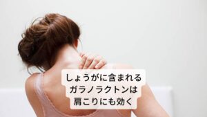 またしょうがに含まれる香り成分であるガラノラクトンは血管に届くと、収縮した血管を拡張させる働きがあります。それにより血行循環が良くなり、血行不良による身体のこわばりや肩こりなどが改善されます。さらに血流が良くなると血液も新しくなり、発汗や排尿、排便が促され余分なものが排出されやすくなる効果があります。とくにしょうがの中でも金時しょうがには、ジンゲロールがひねしょうがの4倍と多く含まれているため、最も体を温める働きがあります。それにより身体を温める働きが強まることで関節の痛みを和らげることができます。長年痛みが続くような慢性的な膝や腰などの関節の痛みは、身体の冷えが原因で起こる場合が多いため、このしょうがの体を温める働きが高まることでつらい関節の痛みの緩和が期待できます。しょうがを食べることで3～4時間の保温効果が継続するといわれています。さらに体温を1℃上げることにより、免疫力が30％上昇するといわれており、風邪などの病気の予防にも適した食材ともいわれています。