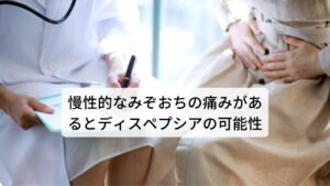 ・胃が痛む
・胃もたれが続いている
・みぞおち付近が痛む

こんな症状でお悩みではありませんか？

つらい胃腸症状が続くと食事も美味しく食べれなくなり、気持ちが落ち込んでしまいますよね。

上記の症状がもし当てはまるのなら「機能性ディスペプシア」の可能性があります。
機能性ディスペプシアはとても難しそう病名ですが、症状はいたってシンプルです。

主に自律神経の乱れによって引き起こされる胃腸の痛みや不快感などの慢性的な症状です。
ここで多くの患者様が悩まれることは「機能性ディスペプシアは病院の治療ではなかなか改善しない」という点です。

ではそれは何故でしょうか？
今回は、機能性ディスペプシアの疑問や改善法に関して、東洋医学の視点から解説していきます。
つらい機能性ディスペプシアを、早期改善するためにもぜひ本ブログをご活用ください。