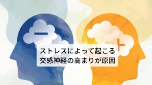 ストレスによって起こる交感神経の高まりが原因自律神経は身体を活発に動かすために機能する交感神経と身体をリラックスさせる副交感神経がともにバランスを取りながら器官を調整してます。
しかし、精神的なストレスは身体の器官を調整している自律神経の働きに不具合を生じさせ身体に不調を起こします。

今回のような胃にかかわる頭痛や吐き気などは自律神経の中でも交感神経が過度に高まることで起こります。
このような自律神経の乱れによって起こる障害は様々な症状を出現させるため、その総称を自律神経失調症と呼ぶことがあります。

しかし、この自律神経の不調は内臓や器官の機能が低下している状態であるため器質的な不調（胃潰瘍や癌など）のように「見た目で異常が起きているものではない」ものではありません。