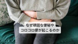 なぜ頑固な便秘やコロコロ便が起こるのか厚生労働省の国民生活基礎調査（2016年）では男性は約40人に1人、女性では約20人に1人が便秘の症状（コロコロ便）を自覚しています。
女性の方が統計的にも2倍多い便秘ですが、長期にわたり便秘が長引くと、頭痛、皮膚炎、咳、口臭、吐き気などの自家中毒症状が出てきます。

早めに改善することで様々な自律神経にまつわる不定愁訴も改善されます。 今回はこの便秘について東洋医学で解説したいと思います。※1