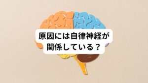 ヒステリー球は様々な原因によって生じ、その原因を突き止めることは大変難しいです。
ただ、仕事などでストレスを強く受けている方が不安や疲労、緊張を強く感じた場面でヒステリー球の症状を自覚することを考えると自律神経が影響を受けているのではないかと考えられます。