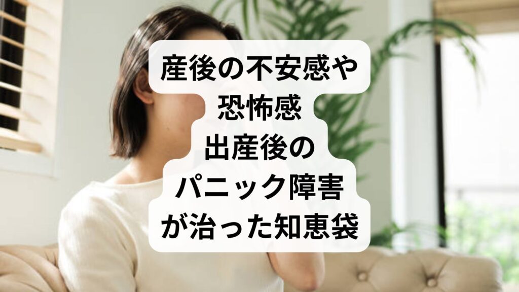 産後の不安感や恐怖感｜出産後のパニック障害が治った知恵袋