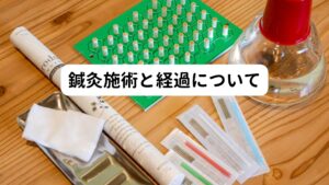 【触診】
食後の胸焼け症状や痰が絡む症状があるので腹部と背中の触診を行いました。
触診の反応は喉の周辺や肩・肩甲骨内縁に強い筋肉の緊張がありました。
特に異物感がある「のどぼとけ」の左側を押すとこりがあり、痛みも強く訴えていました。

【施術】
まずは触診で反応のあった筋肉のこりが胸焼けや痰の症状に影響していると考えました。
この首や肩周辺の筋肉のこりを緩めるため、頭・手・腕の鍼灸のツボに施術をしました。
施術後に改めて痛みと硬さがあった「のどぼとけ」の左側を押してみると痛みは2割程度まで解消されており、硬さは反対側と同じようにこりが消失していました。

ある程度、鍼灸の効果が現れているため2回目以降も引継ぎ同様の施術内容を行いました。
回を重ねる毎に異物感、胸焼けは解消し、10回目で「ほとんど気にならない」とのことで施術を終了しました。
頭痛は2回目以降から一度も起きておらず、予防ができていると判断しました。