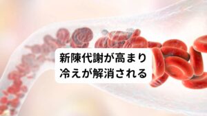 足の冷えが軽減され、全身の代謝がアップしてきたことを実感している。
エアコンが効きすぎている場所では、以前よりも適度に席を立って簡単な体操や歩くようにしている。
それにより手足が冷えすぎないよう体温調節が出来るようになった。
今後はこの良い状態を維持していくために、月に一度のペースでメンテナンスの鍼灸施術を継続している。