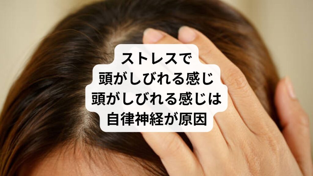 ストレスで頭がしびれる感じ｜頭がしびれる感じは自律神経が原因
