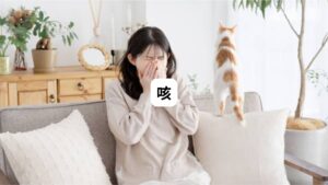 クーラー病は風邪に似た症状がでることがあります。
クーラーの使いすぎは鼻やのどが乾燥してしまいます。
鼻やのどの粘膜が乾燥するとクーラーからでるホコリなどによるアレルギーの反応で咳がでてしまうこともクーラー病の1つの症状です。