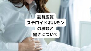 副腎ホルモンは、健康維持に非常に重要なたくさんの働きをしています。
そのため副腎が正常に機能しなくなると命にも影響が及びます。
その中で副腎皮質で合成されるステロイドホルモンは中間代謝物を含めると50種以上あります。
とくに重要なものは以下のものです。
・コルチゾール(cortisol)
・アルドステロン(aldosterone)
・デヒドロエピアンドロステロン(DHEA)