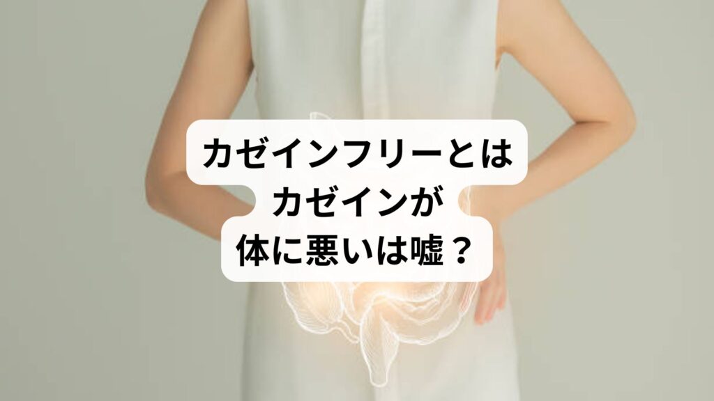 カゼインフリーとは｜カゼインが体に悪いは嘘？