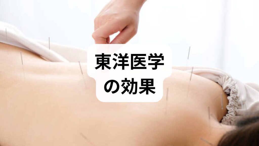 東洋医学の効果を科学と臨床で解説｜鍼灸・漢方がもたらす改善メカニズムと実践プラン