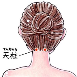 ここでは、特に即効性が高く、誰でも簡単に場所を見つけられる高効果なツボを5つ紹介します。

① 迎香（げいこう） — 鼻通りの代名詞 「香りを迎える」という名の通り、鼻の機能を正常化させる最重要のツボです。鼻づまりだけでなく、慢性的な鼻水や、匂いが分かりにくいといった嗅覚の異常にも広く用いられます。
・場所： 小鼻の左右の膨らみのすぐ脇、ほうれい線が交わるくぼみ。
・押し方： 両手の人差し指の腹をツボに当て、顔の中心に向かってやや強めにじんわりと3〜5秒押し続けます。

② 鼻通（びつう） — 上気道をスッキリ開通 迎香の少し上に位置するツボで、迎香とセットで刺激することで相乗効果が得られます。特に鼻の奥の通りを良くする効果に優れています。
・場所： 小鼻の少し上、鼻の骨（硬い部分）のキワの両側。
・押し方： 人差し指で上下に優しくこするようにマッサージするか、やや長めに静かに押し込むと効果が出やすくなります。

③ 印堂（いんどう） — 鼻水ピタッとリラックス 眉間にあるツボで、鼻の通りを良くするだけでなく、自律神経を安定させてイライラや不安を鎮める効果があります。精神を落ち着かせるため、夜寝る前のセルフケアに最適です。
・場所： 左右の眉のちょうど真ん中（眉間の中央）。
・押し方： 中指または親指の腹を当て、心地よいと感じる強さで円を描くように優しくもみほぐします。

④ 合谷（ごうこく） — 万能の鎮痛・消炎ツボ 手にある万能ツボで、顔面部の症状（鼻水、鼻づまり、頭痛、歯痛など）全般に対して強力な消炎・鎮痛作用を持ちます。布団の中で手を揉むだけなので、最も手軽に実践できます。
・場所： 手の甲側、親指と人差し指の骨が交わる手前のくぼみ（やや人差し指寄りの骨のキワ）。
・押し方： 反対側の親指で、人差し指の骨の方向に向かって痛気持ちいい強さでギューッと押し込みます。

⑤ 天柱（てんちゅう） — 後頭部から血流促進 首の後ろにあるツボで、頭部および鼻周辺への血流を劇的に向上させます。首こり・肩こりの解消にもなり、寝姿勢による頭部のうっ血を強力に改善します。
・場所： 首の後ろにある太い筋肉の外側のくぼみ、髪の生え際あたり。
・押し方： 頭を包み込むように両手を添え、親指で上に向かって押し上げるように刺激します。